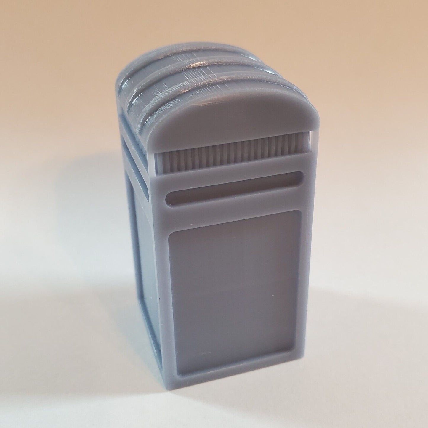 HO Scale Portable Toilet Outhouse 6-Pack for Model Railroad Diorama