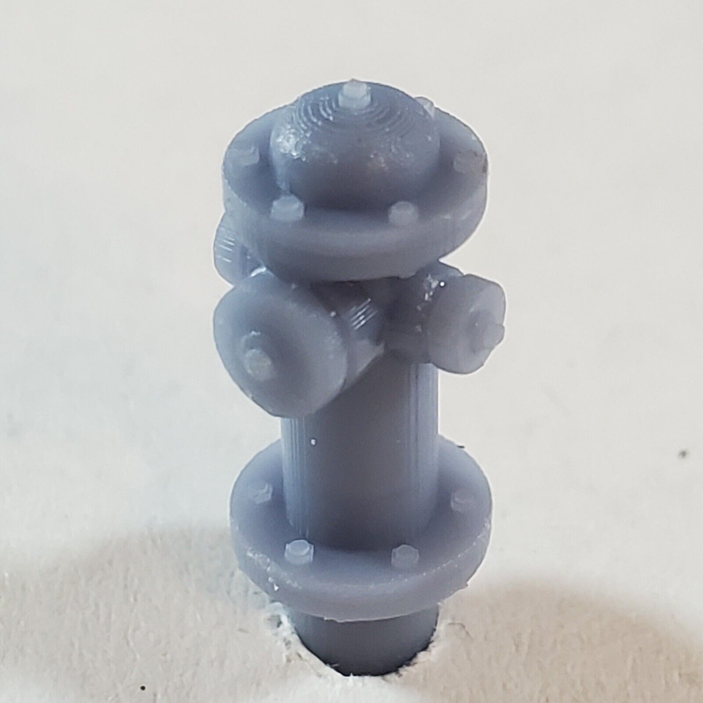 S Scale (1:64) Fire Hydrant Style 1 for Model Railroad Diorama 12 Pack