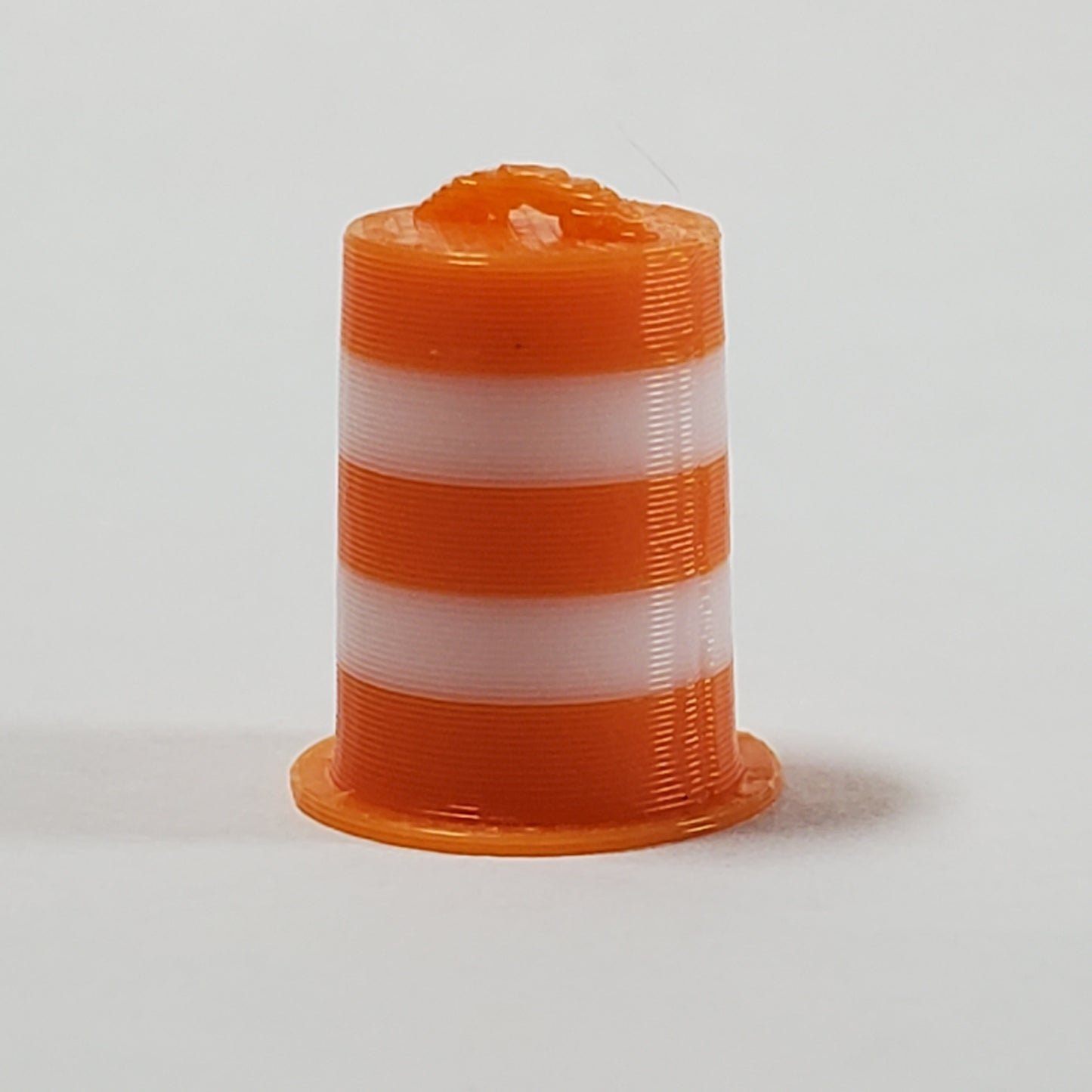 O Scale Traffic Barrels for Model Railroad Diorama