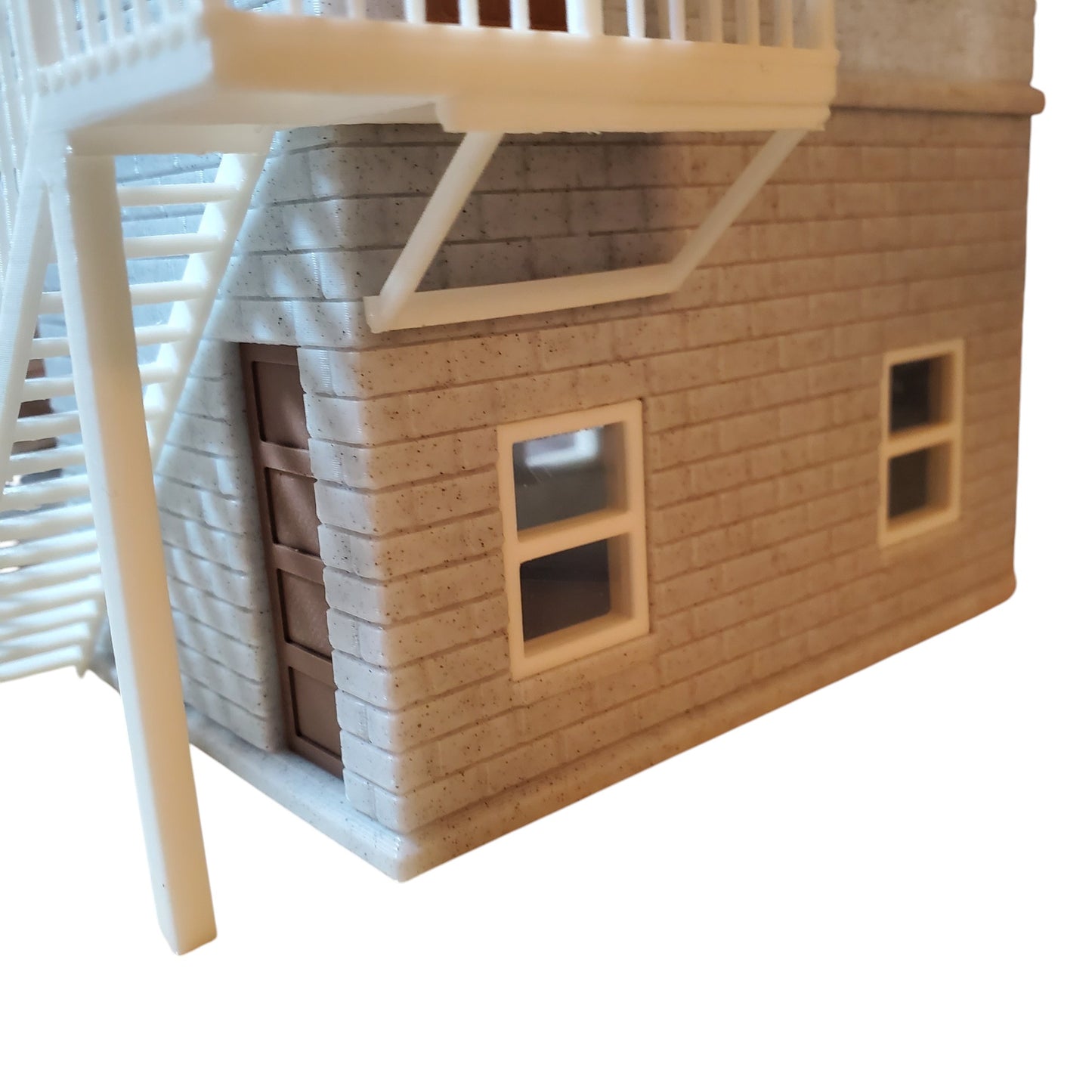 Historic Newton Tower | O Scale (1:48) Interlocking Tower for Model Railroad Diorama