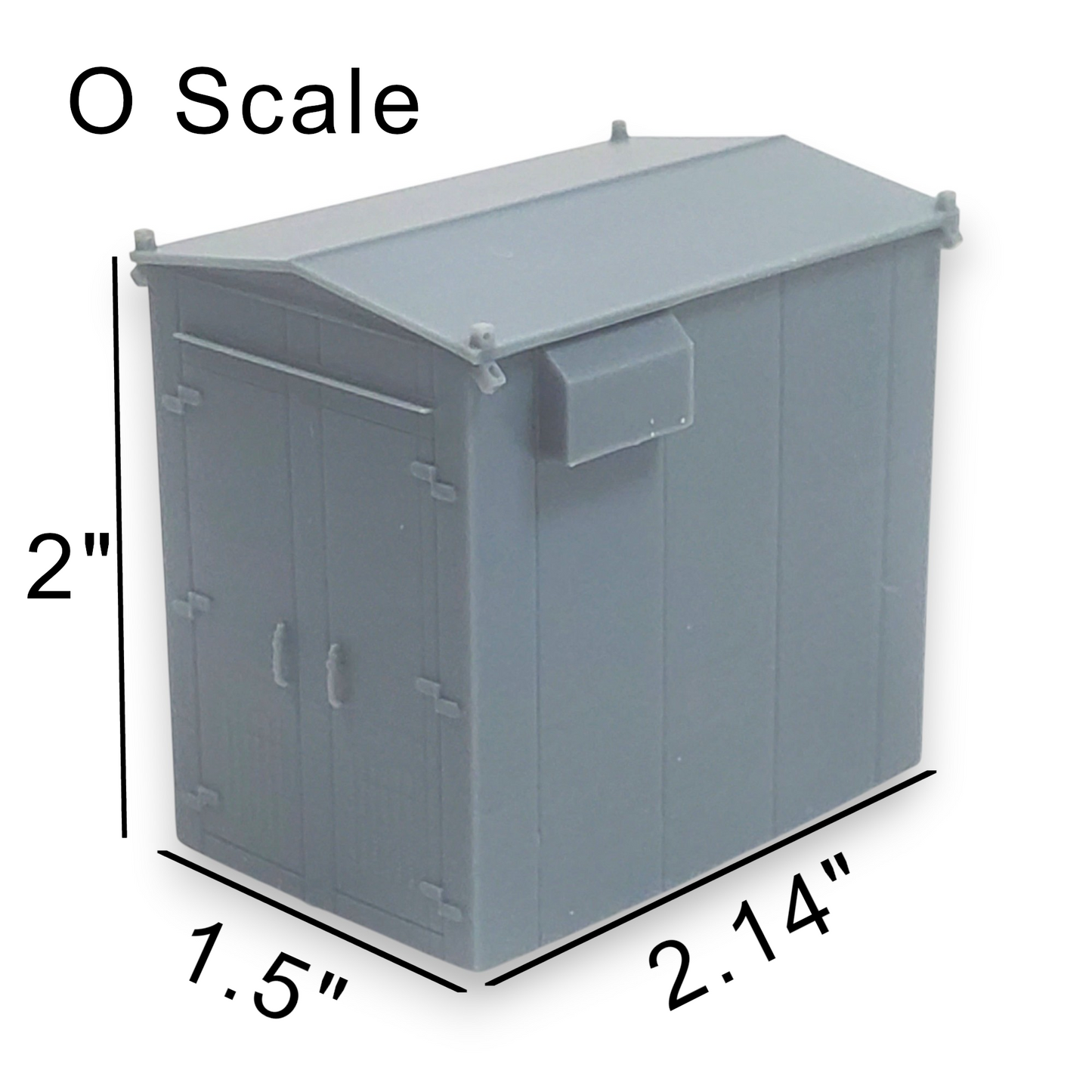 O Scale Signal Box 6-Pack for Model Railroad Diorama