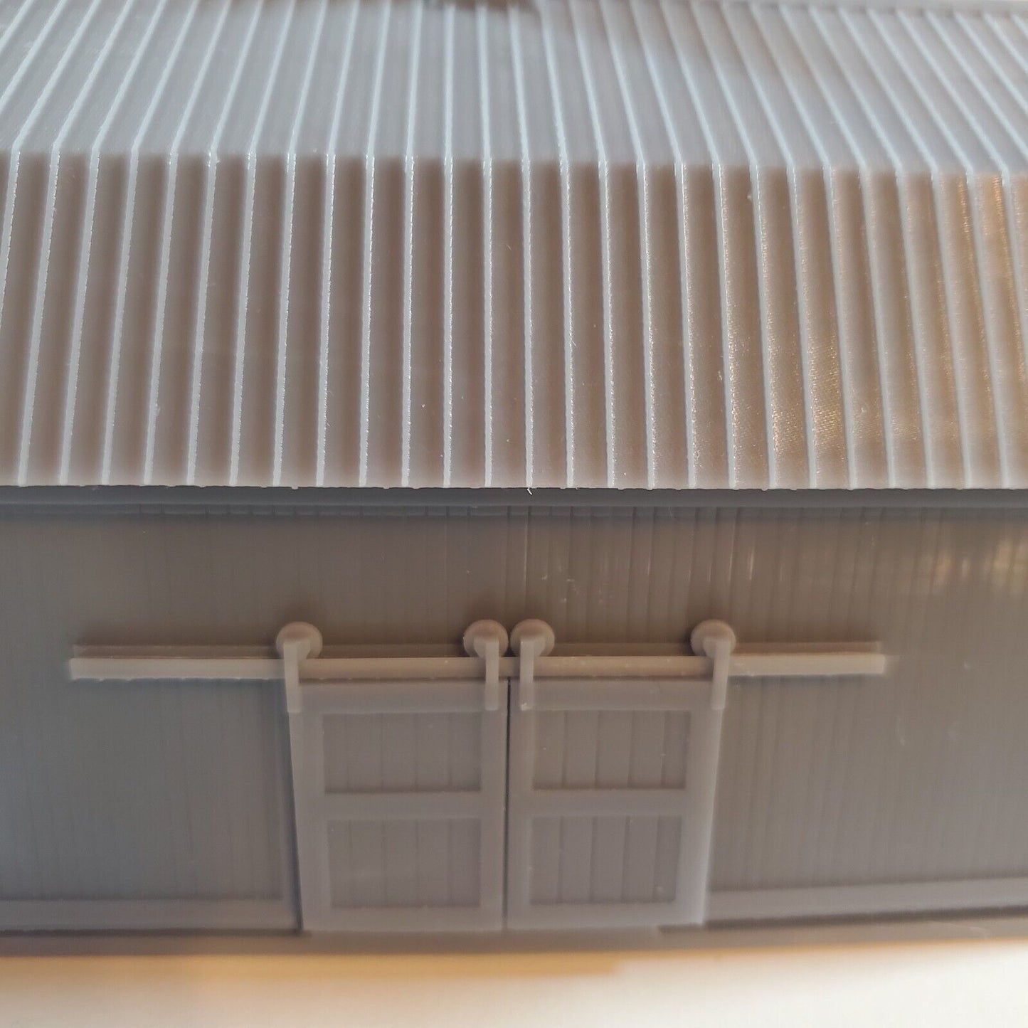 N Scale 2-level Barn for Model Railroad Diorama