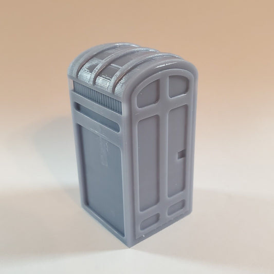 HO Scale Portable Toilet Outhouse 6-Pack for Model Railroad Diorama