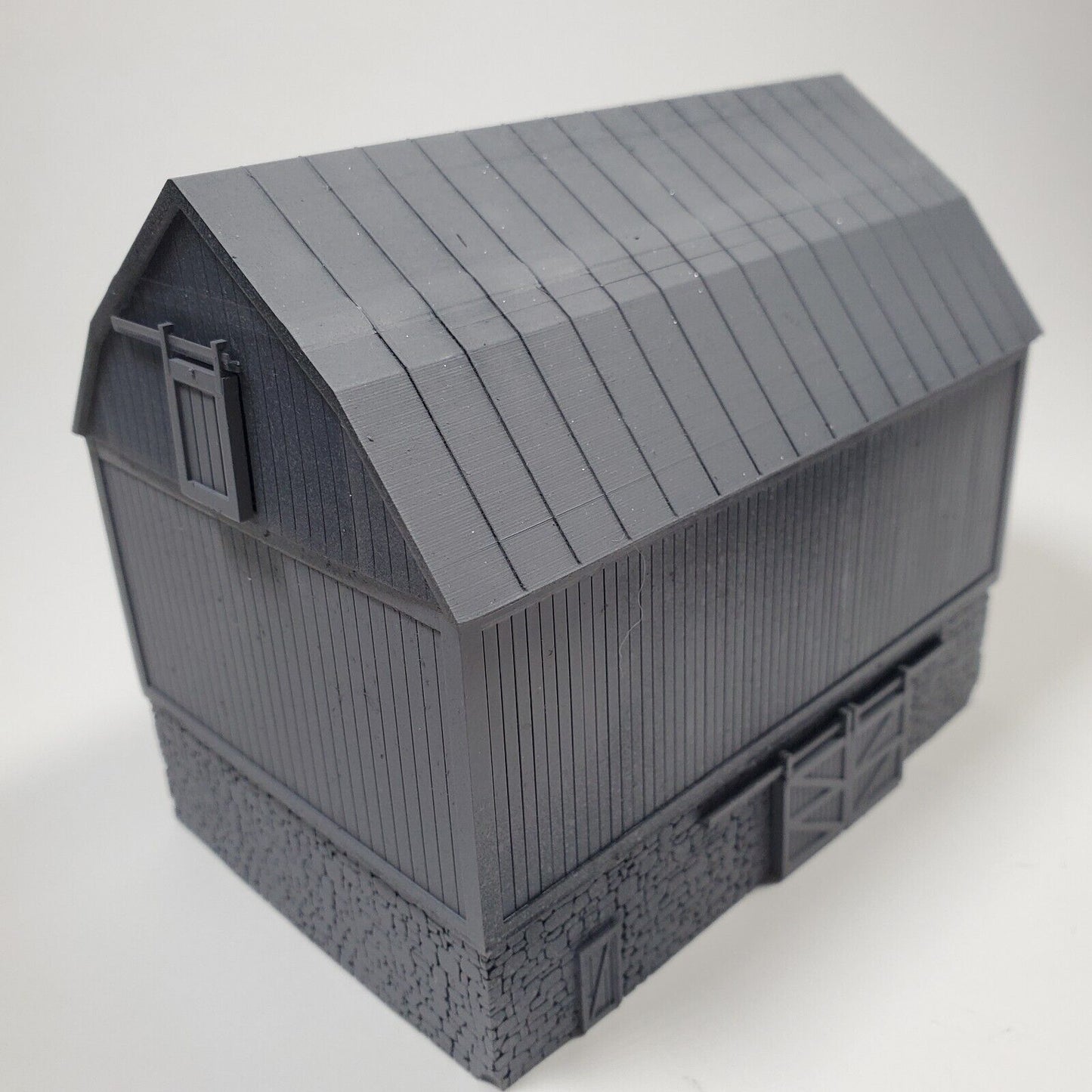 N Scale 3-level Barn for Model Railroad Diorama