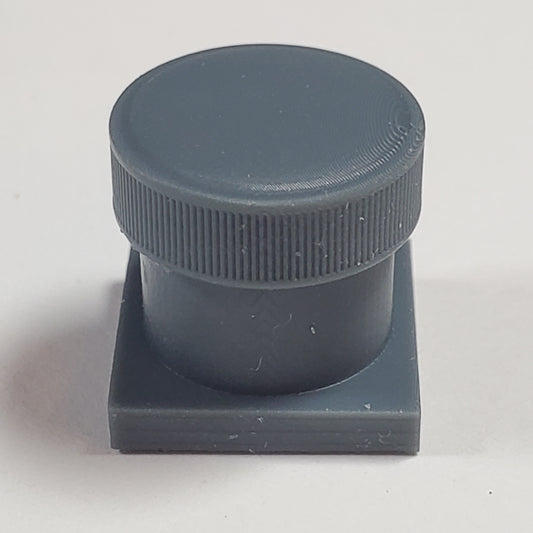 HO Scale Gravity Roof Vent for Model Railroad Diorama - Pack of 12
