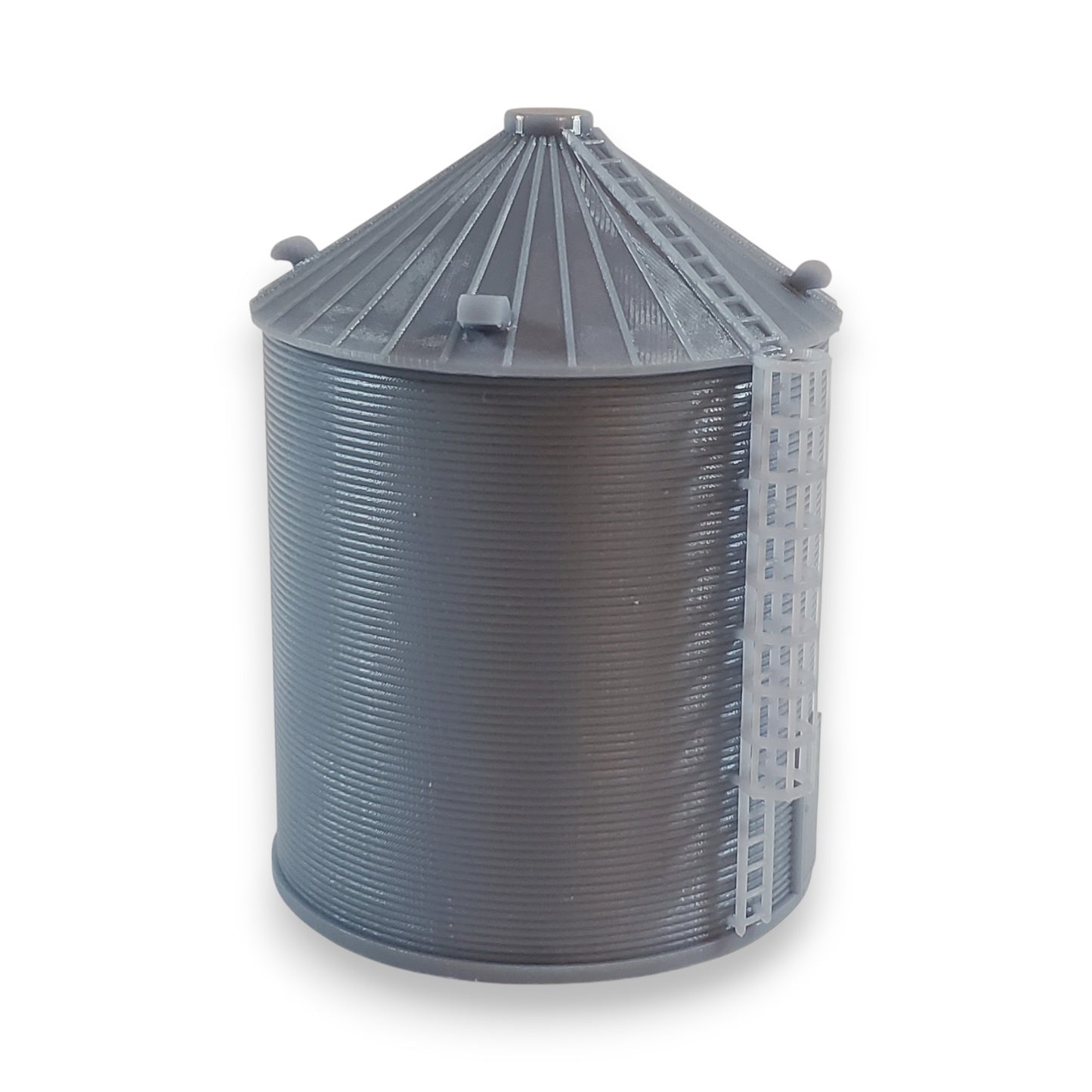 HO Scale Grain Bin Silo (20'x25') for Model Railroad Diorama